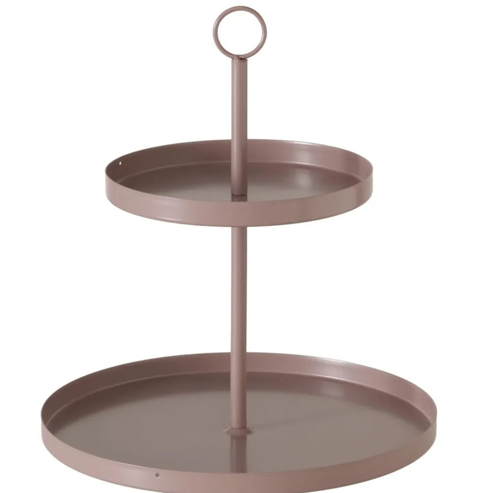 Boltze Etageren & Kuchenplatten|Geschirr & Tischdeko Skandinavisch-Etagere Samina aus Metall