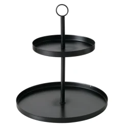 Boltze Etageren & Kuchenplatten|Geschirr & Tischdeko Skandinavisch-Etagere Samina aus Metall