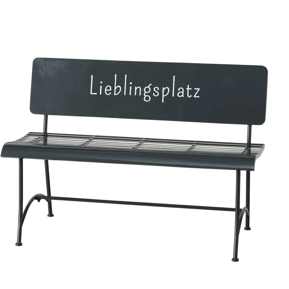Boltze Gartenmöbel|Gartenmöbel-Gartenbank Lieblingsplatz Metall