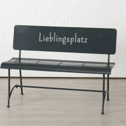Boltze Gartenmöbel|Gartenmöbel-Gartenbank Lieblingsplatz Metall