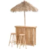 Boltze Gartenmöbel|Gartenmöbel-Hausbar Lania aus Bambus, 4 tlg.