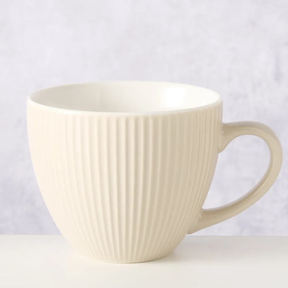 Boltze Becher, Tassen & Cups|Geschirr & Tischdeko Skandinavisch-Jumbobecher Ranura