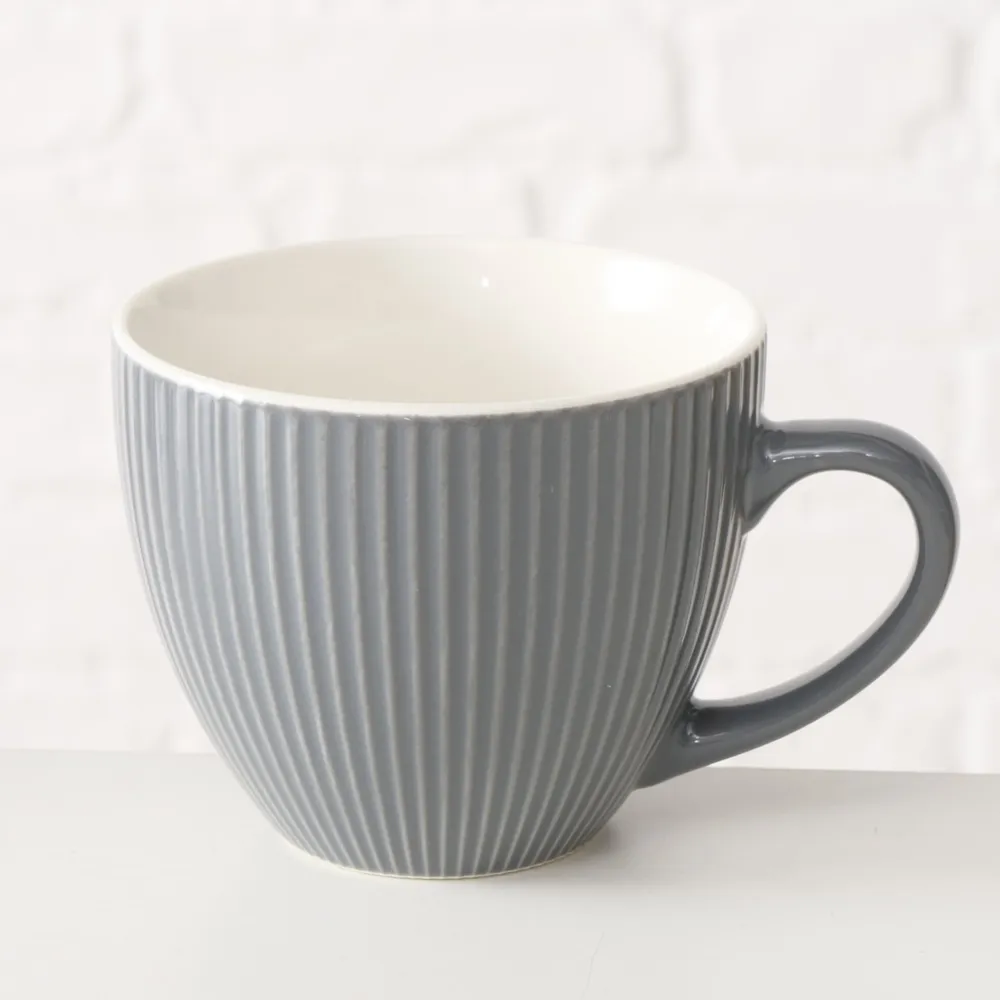 Boltze Becher, Tassen & Cups|Geschirr & Tischdeko Skandinavisch-Jumbobecher Ranura