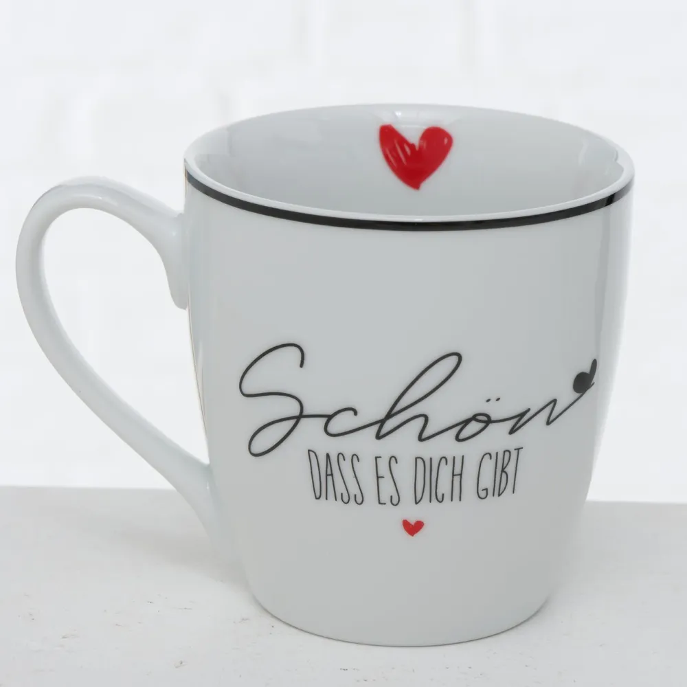 Boltze Becher, Tassen & Cups|Geschirr & Tischdeko Skandinavisch-Jumbobecher Schön 480 ml 3er-Set