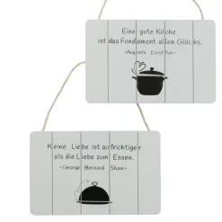 Boltze Schilder, Wandbilder & Poster-Schild Küchenglück