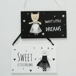 Boltze Deko & Aufbewahrung|Schilder, Wandbilder & Poster-Schild Kitty