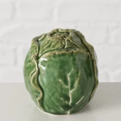 Boltze Geschirr & Tischdeko Skandinavisch-Streuer-Set Cabbage 2-teilig