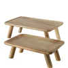 Boltze Dekotabletts & Dekoteller-Tablett Stellow 2er Set