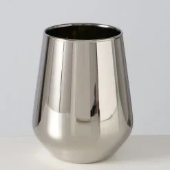Boltze Trinkgläser|Geschirr & Tischdeko Skandinavisch-Trinkglas Adora metallic
