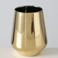 Boltze Trinkgläser|Geschirr & Tischdeko Skandinavisch-Trinkglas Adora metallic