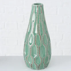 Boltze Vasen-Vase Lenja 2er Set grün