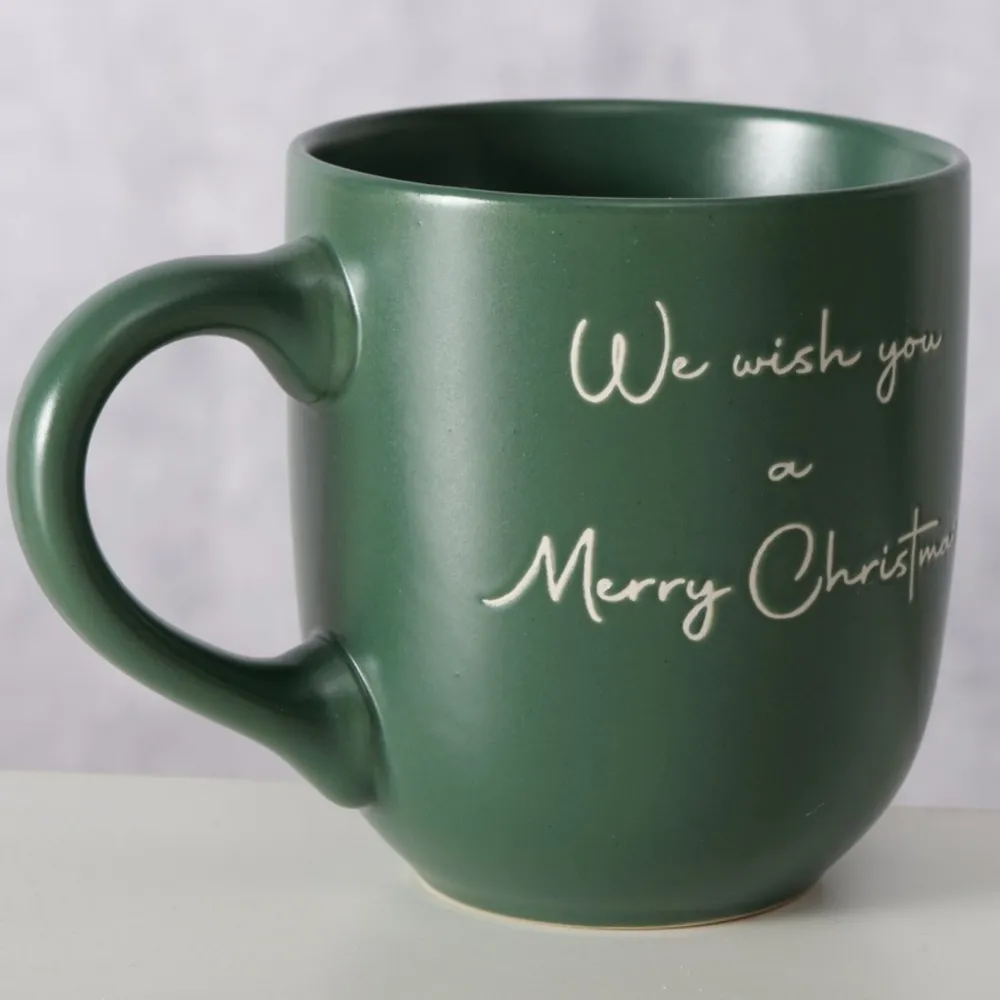 Boltze Weihnachtsdeko|Becher, Tassen & Cups-Weihnachtsbecher Lieder