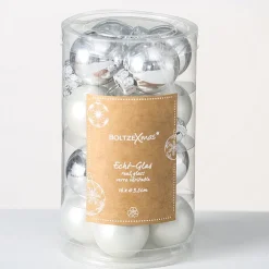 Boltze Weihnachtsdeko-Weihnachtskugeln Ø 4 cm, 16 tlg