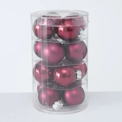 Boltze Weihnachtsdeko-Weihnachtskugeln Ø 4 cm, 16 tlg