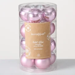 Boltze Weihnachtsdeko-Weihnachtskugeln Ø 4 cm, 16 tlg