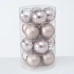 Boltze Weihnachtsdeko-Weihnachtskugeln Ø 4 cm, 16 tlg