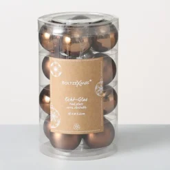 Boltze Weihnachtsdeko-Weihnachtskugeln Ø 4 cm, 16 tlg