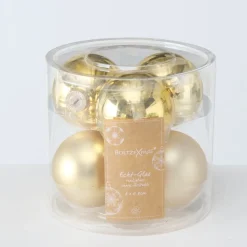 Boltze Weihnachtsdeko-Weihnachtskugeln Ø 8 cm, 6 tlg