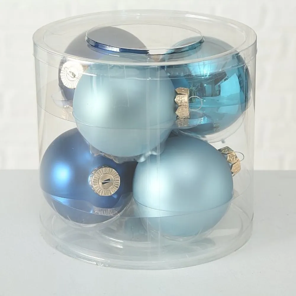 Boltze Weihnachtsdeko-Weihnachtskugeln Ø 8 cm, 6 tlg