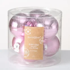 Boltze Weihnachtsdeko-Weihnachtskugeln Ø 8 cm, 6 tlg