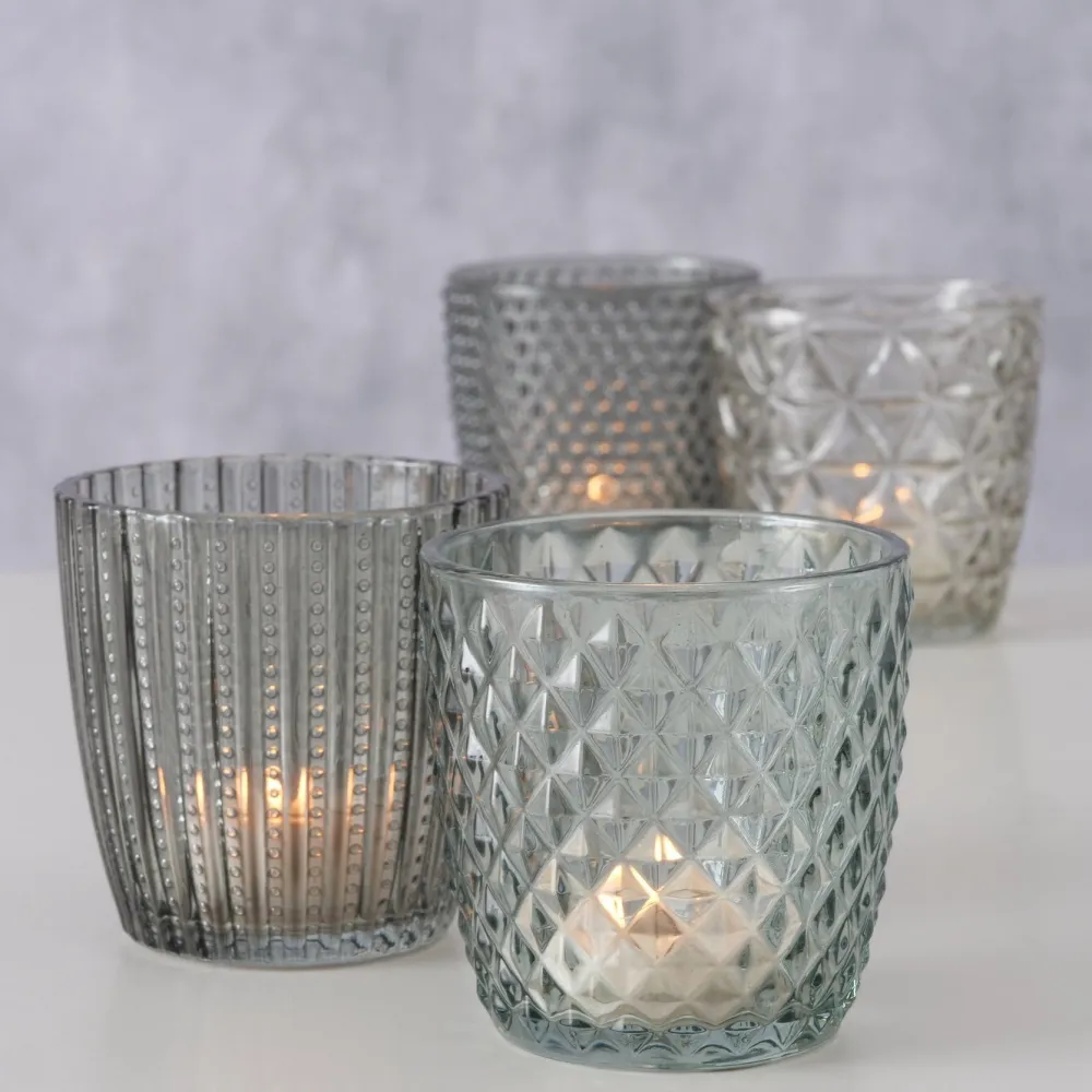 Boltze Windlichter|Teelichthalter-Windlicht Marilu 4er Set