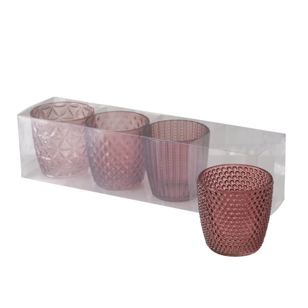 Boltze Windlichter|Teelichthalter-Windlicht Marilu 4er Set
