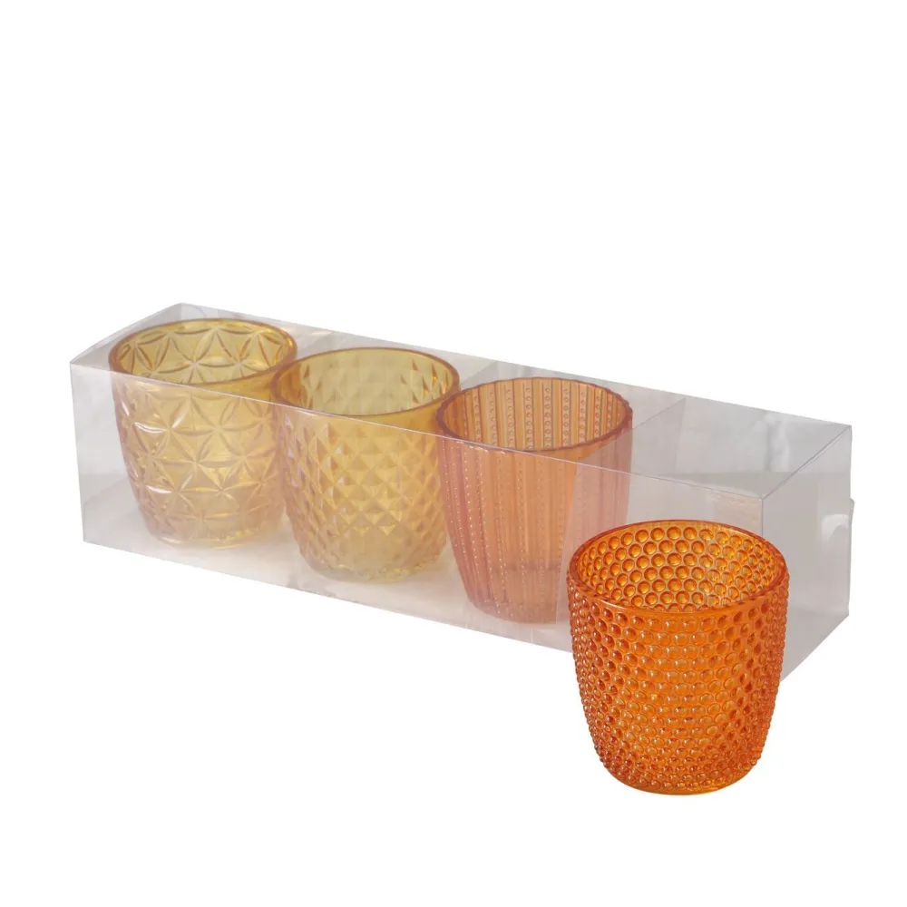 Boltze Windlichter|Teelichthalter-Windlicht Marilu 4er Set