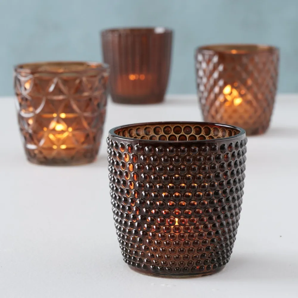 Boltze Windlichter|Teelichthalter-Windlicht Marilu 4er Set