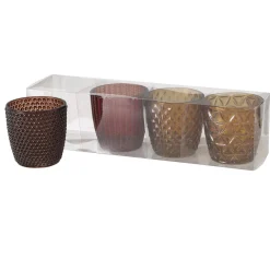 Boltze Windlichter|Teelichthalter-Windlicht Marilu 4er Set