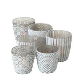 Boltze Windlichter-Windlicht Patty 6er-Set