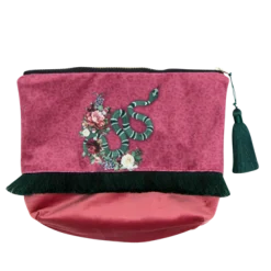 byRoom Kosmetikzubehör & Kulturbeutel|Handtücher & Badematten-Kosmetiktasche mit Print