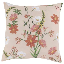 Chic Antique Kissen & Kissenbezüge-Aix Kissebezug mit Blumenmuster, rosa