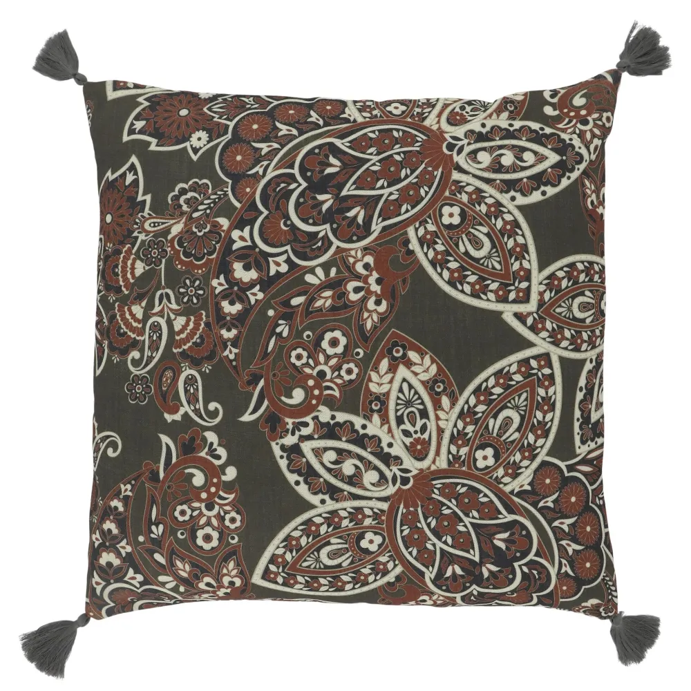 Chic Antique Kissen & Kissenbezüge-Aix Kissenbezug Paisley mit Quasten