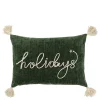 Chic Antique Weihnachtsdeko|Kissen & Kissenbezüge-Aix Kissenbezug mit Quasten Holidays