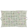 Chic Antique Garten-Textilien|Sitzkissen & Auflagen-Aix Matratze mit Blumenmuster verte
