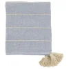 Chic Antique Decken & Plaids-Aix Plaid aus Baumwolle und Garnüberschuss