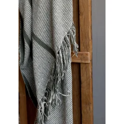Chic Antique Decken & Plaids-Aix Plaid aus Garnüberschuss, Streifen