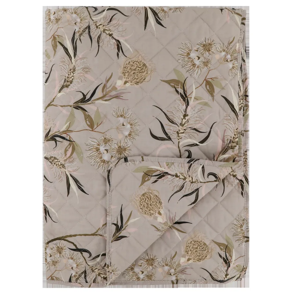Chic Antique Quilts & Bettwäsche|Decken & Plaids-Aix Quilt mit Blumenmuster 2