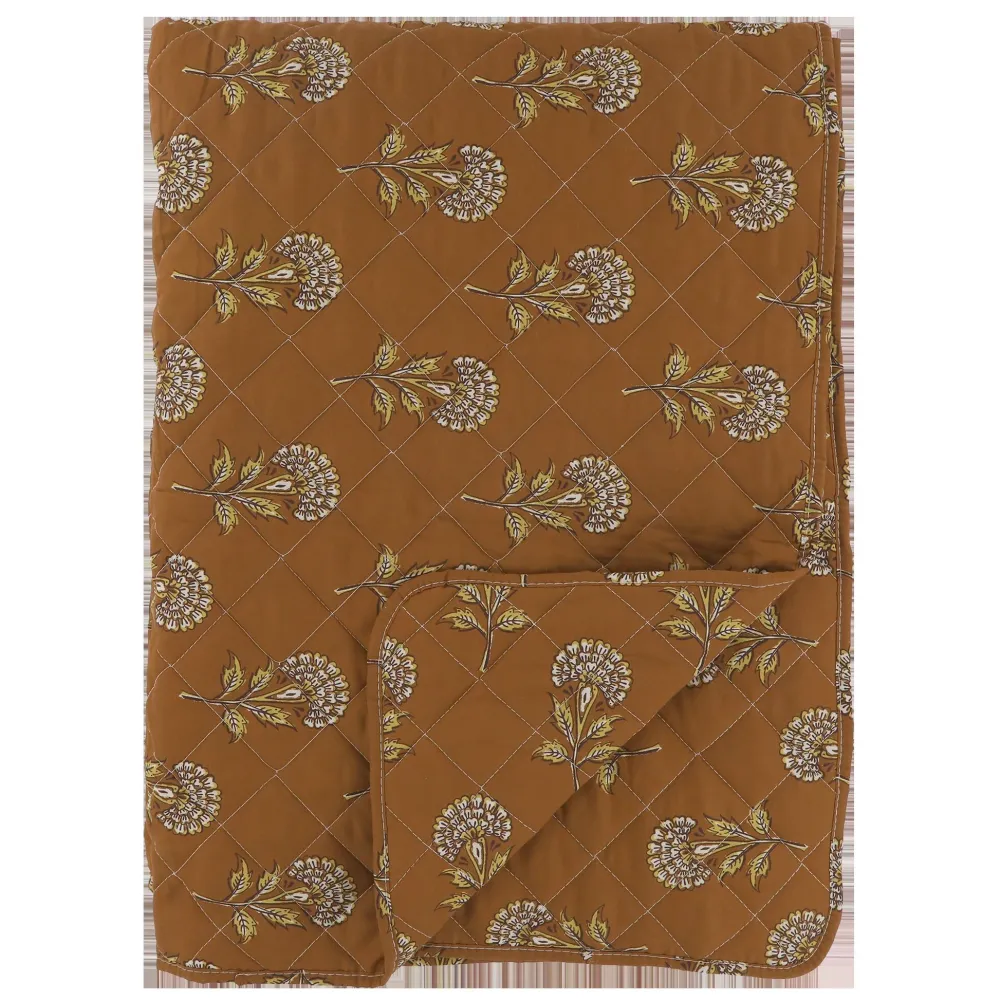 Chic Antique Quilts & Bettwäsche|Decken & Plaids-Aix Quilt mit Blumenmuster 3