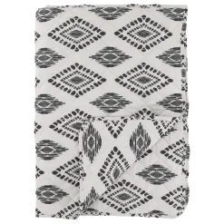 Chic Antique Quilts & Bettwäsche|Decken & Plaids-Aix Quilt mit ethnischem Muster