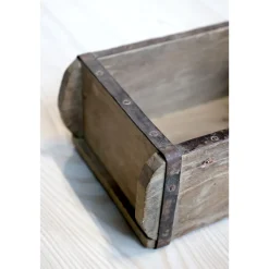 Chic Antique Kisten & Boxen|Ziegelformen & Holzboxen-Alte Backsteinform Ziegelform Unikat