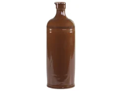 Chic Antique Vasen-Alte französische Flasche mokka