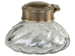 Chic Antique Vasen-Alte französische Vase mit Deckel