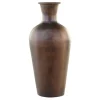 Chic Antique Vasen-Alte hohe Vase aus Aluminium