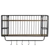 Chic Antique Garderoben|Griffe, Haken & Hakenleisten-Altes Regal Garderobe mit Haken