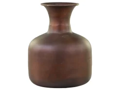 Chic Antique Vasen-Alte Vase aus Aluminium