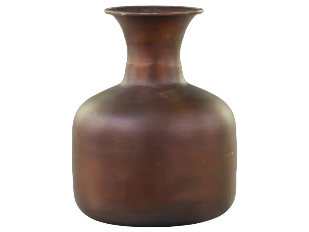 Chic Antique Vasen-Alte Vase aus Aluminium