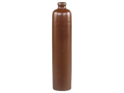Chic Antique Vasen-Altfranzösische Flasche mokka