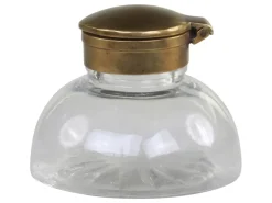 Chic Antique Vasen-Altfranzösische Mini Vase mit Deckel