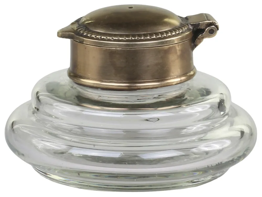 Chic Antique Vasen-Altfranzösische Vase mit Deckel